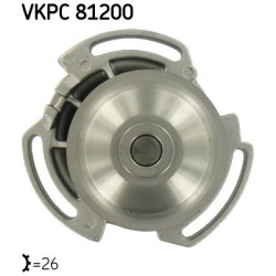 Vandens siurblys, variklio aušinimas
                                SKF                                VKPC 81200, SKF, VKP