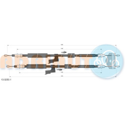 Trosas rankinio
                                ADRIAUTO                                13.0250.1, ADRIAUTO, 1302501, auto de