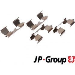 priedų komplektas, diskinių stabdžių trinkelės JP
                                JP GROUP                              