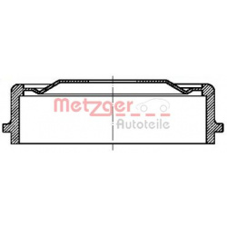 stabdžių būgnas
                                METZGER                                                BT 1066, Nenurodyta