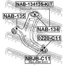 sailentblokas
                                FEBEST                                NAB-135, Nenurodytas gamintojas, NAB-135,