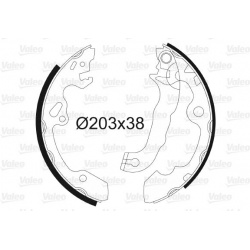 stabdžių trinkelių komplektas
                                VALEO                                                562648,