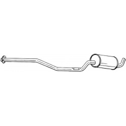 vidurinis duslintuvas
                                BOSAL                                                286-007, Nenurodyt