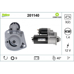 Starteris
                                VALEO                                                201140, VALEO, 201140, auto de