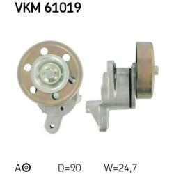 diržo įtempiklis, V formos rumbuotas diržas
                                SKF                                VKM 61019, 