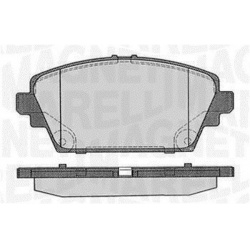 stabdžių trinkelių rinkinys, diskinis stabdys
                                MAGNETI MARELLI                             