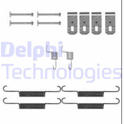 priedų komplektas, stabdžių trinkelės
                                DELPHI                                             