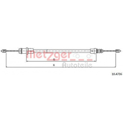 trosas, stovėjimo stabdys
                                METZGER                                                10.4736, Ne