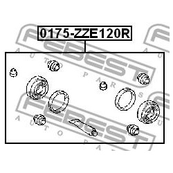 remonto komplektas, stabdžių apkaba
                                FEBEST                                0175-ZZE120R, Nen