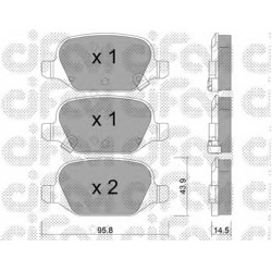 CIFAM                                822-324-5, Nenurodytas gamintojas, 822-324-5, auto detalė