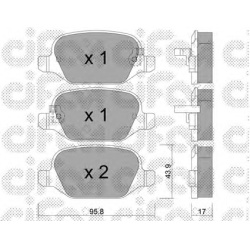 CIFAM                                                822-324-4, Nenurodytas gamintojas, 822-324-4, auto detalė