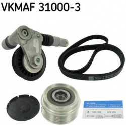 V formos rumbuotas diržas, komplektas
                                SKF                                VKMAF 31000-3, SKF,