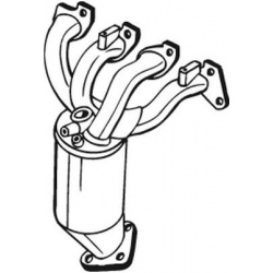 katalizatoriaus keitiklis
                                BOSAL                                090157, Nenurodytas gamintojas