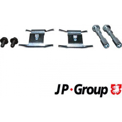 priedų komplektas, diskinių stabdžių trinkelės JP
                                JP GROUP                              