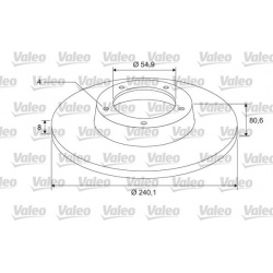 stabdžių diskas (1vnt) COATED
                                VALEO                                                675403, 