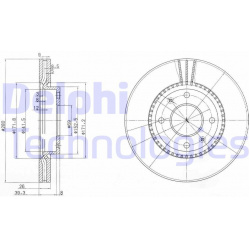 stabdžių diskas (1vnt)
DELPHI BG4013, Nenuro
