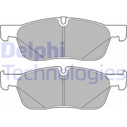 stabdžių trinkelių rinkinys, diskinis stabdys
                                DELPHI                                      