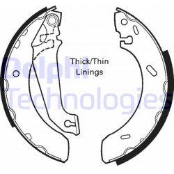 stabdžių trinkelių komplektas
                                DELPHI                                                LS1617