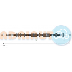 trosas, stovėjimo stabdys
                                ADRIAUTO                                                11.0284.2,