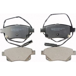 stabdžių trinkelių rinkinys, diskinis stabdys
                                DENCKERMANN                                 