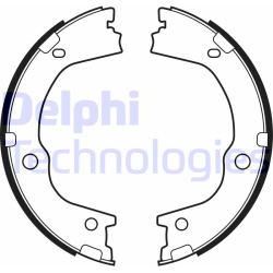 stabdžių trinkelių komplektas, stovėjimo stabdis
                                DELPHI                                  