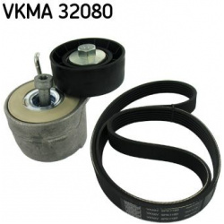 V formos rumbuotas diržas, komplektas
                                SKF                                VKMA 32080, SKF, VK