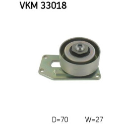 diržo įtempiklis, V formos rumbuotas diržas
                                SKF                                VKM 33018, 