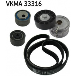 V formos rumbuotas diržas, komplektas
                                SKF                                VKMA33316, SKF, VKM