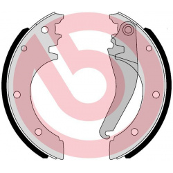 stabdžių trinkelių komplektas, stovėjimo stabdis ESSENTIAL LINE
                                BREMBO                   