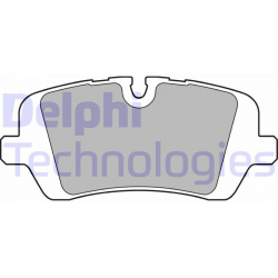 stabdžių trinkelių rinkinys, diskinis stabdys
                                DELPHI                                      