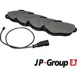 stabdžių trinkelių rinkinys, diskinis stabdys JP
JP GROUP