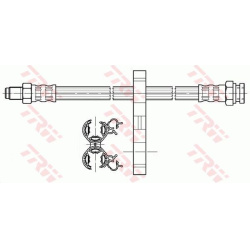 stabdžių žarnelė
                                TRW                                PHB306, TRW, PHB306, auto detalė