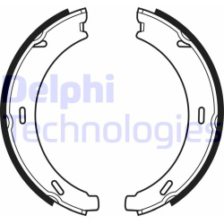stabdžių trinkelių komplektas, stovėjimo stabdis
                                DELPHI                                  