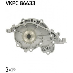 Vandens siurblys, variklio aušinimas
                                SKF                                VKPC 86633, SKF, VKP