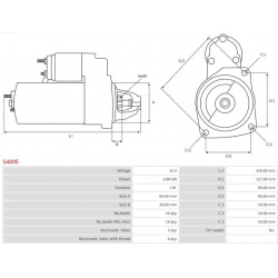 starteris Brand new AS-PL
                                S4005, AS-PL, S4005, auto detalė