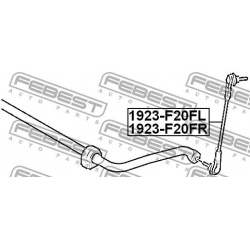 Stabilizatoriaus traukė
                                FEBEST                                1923-F20FR, Nenurodytas gamint