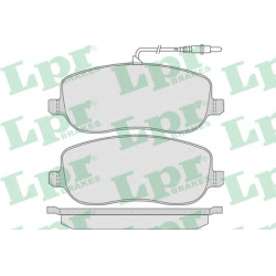stabdžių trinkelių rinkinys, diskinis stabdys
                                SAMKO                                       