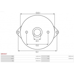 starterio dangtelis, karbiuratorius Brand new AS-PL
                                SBR0047, AS-PL, SBR0047, auto detalė