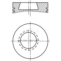 stūmoklis
                                MAHLE                                                002 80 00, MAHLE, 0028000, au