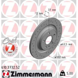stabdžių diskas (1vnt) SPORT Z
                                ZIMMERMANN                                                61