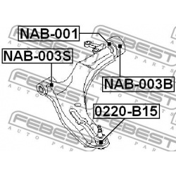 Šarnyras
                                FEBEST                                0220-B15, Nenurodytas gamintojas, 0220-B15, a
