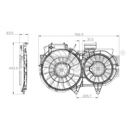 pūtiklis, oro kondicionierius
                                TYC                                                8020053, Ne