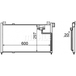 kondensatorius, oro kondicionierius
                                MAHLE                                                AC 5