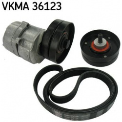 V formos rumbuotas diržas, komplektas
                                SKF                                VKMA 36123, SKF, VK