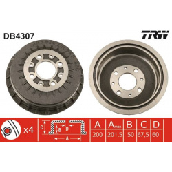stabdžių būgnas
                                TRW                                DB4307, TRW, DB4307, auto detalė