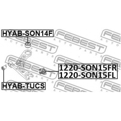 Šarnyras
                                FEBEST                                1220-SON15FR, Nenurodytas gamintojas, 1220-SO