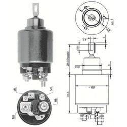 solenoidinis jungiklis, starteris
                                MAGNETI MARELLI                                            
