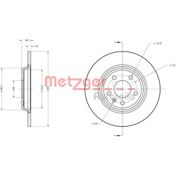 METZGER                                                6110125, Nenurodytas gamintojas, 6110125, auto detalė