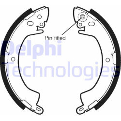 stabdžių trinkelių komplektas
                                DELPHI                                                LS1344