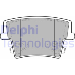 stabdžių trinkelių rinkinys, diskinis stabdys
                                DELPHI                                LP2035